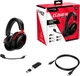 Беспроводные игровые наушники HyperX Cloud III Wireless USB-A / USB-C черно красные (77Z46AA) - изображение 8