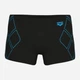 Плавки пляжные мужские Arena Graphic Swim Short 009083-508 105 Черные (3468337622239) - изображение 7