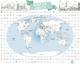 Раскраска Карта Мира Флаги 120 х 150 см Мега большая раскраска - изображение 2