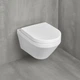 Унитаз подвесной Villeroy & Boch Architectura TwistFlush Rimless 4694CL01 c сиденьем 98M9C101 Soft Close дюропласт - изображение 3