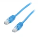 Патч-корд UTP Cablexpert (PP6U-0.25M/B) cat.6, літий, 50u штекер із засувкою, 0.25 м, синій - зображення 1