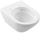 Унитаз подвесной Villeroy & Boch Architectura TwistFlush Rimless 4694CL01 c сиденьем 98M9C101 Soft Close дюропласт - изображение 2