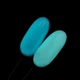 Топ для гель лака светящийся в темноте Crooz Glow Blue Top 8 мл (Голубой) - изображение 2