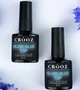 Топ для гель лака светящийся в темноте Crooz Glow Blue Top 8 мл (Голубой) - изображение 4