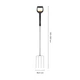 Телескопічні вила Fiskars Xact 1070717 - зображення 3