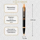 Кулькова ручка Parker IM 17 Black GT BP Тигр 22 032_Z101 - зображення 2