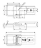 Замок ексцентриковий SPP ZB-07 173 х 56мм 20512 - изображение 4