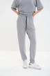 Жіночий літній костюм Світло-Сірий - зображення 7