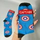 Шкарпетки Captain America сині 41-45 чмн011 - изображение 5