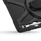 Чохол для планшета BeCover Heavy Duty для Samsung Galaxy Tab S8 Ultra/S9 Ultra/S10 Ultra (X900/X906/X910/X916/X920/X926) 14.6" з кріпленням для стилуса Black (BC_713664) - зображення 4