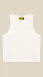 Майка однотонная для девочки LAWA GBC02347 146 см Молочный shop (2000999243233) - изображение 1