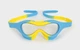 Очки для плавания Arena Spider Kids Mask 004287-102 Голубовато-Желтые (3468336662465) - изображение 2