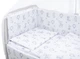 Комплект дитячої постільної білизни "Babyroom Gold" (RG-08) "Лисичка, ведмедик, зайчик, олень" білий - зображення 3