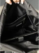 Женский городской рюкзак RollTop Sambag One Flowers для ноутбука до 16–17 дюймов из экокожи, черный с цветочным принтом 60566 - изображение 12