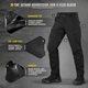 Штани M-Tac Aggressor Gen Flex Black II 30/30 20058002-30/30 - изображение 6