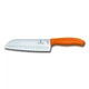 Нож-сантоку Victorinox SWISS CLASSIC 17см оранж 6.8526.17L9B - изображение 1