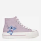 Детские высокие кеды для девочки Disney CS-SS25-124DCLS 5903698721873 33 Фиолетовые (5903698721897) - изображение 1