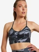 Спортивный топ женский Reebok 2M Modern Safari H65616 XS Черный/Серый (4065423437693) - изображение 1
