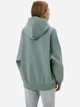 Худи оверсайз женское Reebok 3P Lux Oversized IB4243 L Зеленое (4066746288139) - изображение 2