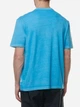 Футболка хлопковая спортивная длинная мужская Reebok 2M CL Q1 TOP H54435 M Голубая (4065418775175) - изображение 2