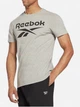 Футболка хлопковая спортивная длинная мужская Reebok 3W Reebok Id Cottong 100071173 XS Серая (4066763457440) - изображение 1