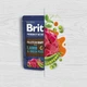 Корм влажный Brit Premium Fillets in Gravy Lamb & Green Peas для собак малых пород филе в соусе ягненка и зеленый горошек 85 г - изображение 2