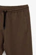Мужские демисезонные спортивные штаны Oversize 23442 XL темно-шоколадные (ВШ7005) - изображение 2