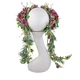 Тіара Квіткова фея SETA Decor 25-601GR-Plum - зображення 3