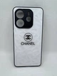 Чехол Кристалл Бренд для Xiaomi Redmi Note 14 4G Global Chanel Белый - изображение 1