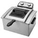 Професійна подвійна фритюрниця ProfiCook PC-FR 1038 5 л 3000 Вт з двома кошиками та холодною зоною з нержавіючої сталі (Німеччина) - изображение 5