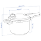 Szybkowar ze stali nierdzewnej IKEA 365+ 6 l 204.636.50 - obraz 3