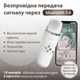 Портативна колонка з мікрофоном для караоке 5 Вт Platinum C-20 BT/TF/USB/FM з вологозахистом Біла - зображення 4