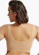 Женский удобный бюстгальтер на широких бретелях Comfort Elastic (1870-56-02) Бежевый 56 No Brand - изображение 7