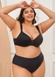 Женский гладкий бюстгальтер на косточках Comfort Wonderful (1869-38D-02) Черный 85D FINETOO - изображение 8
