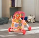 Ходунки детские WToys песни, игрушечный руль, шестерни, геометрический сортер, подсветка, пальчиковые игры, озвучивание на украинском языке, утяжелитель (47256) - изображение 4