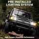 Машинка на радиоуправлении MN82S Toyota LC79 4WD | Черная - изображение 9