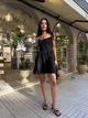 Жіноча літня сукня кльош на бретельках Uaclothes 44-46 Чорний (like33779-141851357) - зображення 1