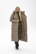Пальто Miorichi Агата 54 Бежевий (01191-brown54) - изображение 3