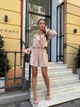 Жіночий яксравий прогулянковий костюм блуза і шорти Uaclothes 46-48 Бежевий (like33786-141921350) - изображение 2
