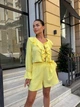 Жіночий яксравий прогулянковий костюм блуза і шорти Uaclothes 42-44 Жовтий (like33787-141931349) - изображение 4