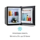 Холодильник (мини-бар) Klarstein Happy Hour (10005400) 30 л черный 25 дБ - изображение 5