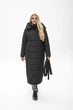 Пальто Miorichi Агата 54 Чорний (01191-black54) - изображение 8