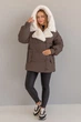Зимняя куртка Miorichi Дора 44 Коричневый (01209-br--brown44) - изображение 6