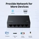Сетевой 5-портовый коммутатор RJ45 (разветвитель) Ugreen CM833 - 1 Гбит/с (35492) - изображение 3