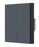 Вимикач Aqara H1 Smart Wall Switch EU With Neutral Zigbee 3.0 Apple HomeKit Global Темно-сірий з нульовою лінією WS-EUK04 - зображення 3