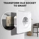 Одноканальне WiFi реле MOES 16A WiFi Mini DIY Smart Light Switch Module Relay (WM-104-M-16AM) - зображення 7