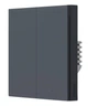 Вимикач Aqara H1 Smart Wall Switch EU No Neutral Zigbee 3.0 Apple HomeKit Global Темно-сірий без нульової лінії WS-EUK02 - зображення 3