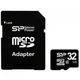 Карта пам'яті Silicon Power 32Gb microSDHC class 10 (SP032GBSTH010V10SP) - зображення 1