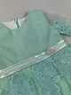Нарядное платье для девочки Mevis бирюзовое 2988-03 98 см - изображение 3