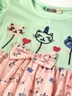 Платье для девочки PATY KIDS мятное 51365 92 см - изображение 7